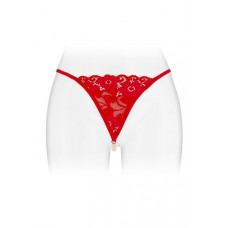 Трусики-стрінги з перловою ниткою Fashion Secret VENUSINA Red