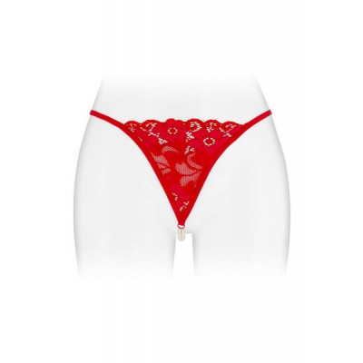 Трусики-стрінги з перловою ниткою Fashion Secret VENUSINA Red