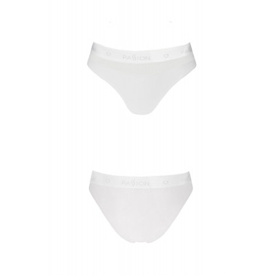 Трусики з прозорою вставкою Passion PS006 PANTIES white, size M Трусики з прозорою вставкою Passion PS006 PANTIES white, size M