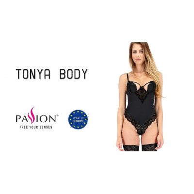 Боді TONYA BODY black XXL/XXXL - Passion Exclusive Боді TONYA BODY black XXL/XXXL - Passion Exclusive