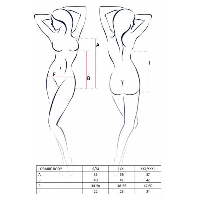 Боді LORAINE BODY red L/XL - Passion Exclusive Боді LORAINE BODY red L/XL - Passion Exclusive
