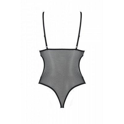 Боді з ажурним ліфом Christa Body black L/XL — Passion Боді з ажурним ліфом Christa Body black L/XL — Passion