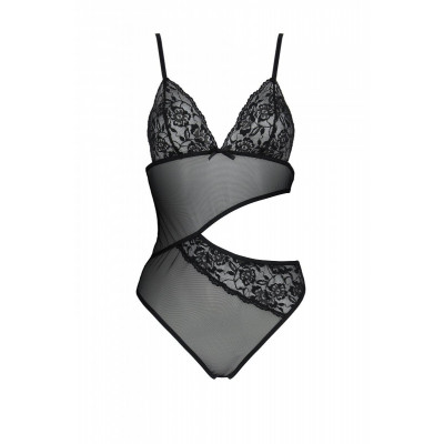 Боді з ажурним ліфом Christa Body black L/XL — Passion Боді з ажурним ліфом Christa Body black L/XL — Passion