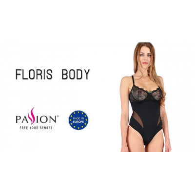 Боді FLORIS BODY black S/M - Passion Exclusive