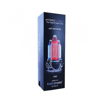 Гідро Bathmate Hydromax 9 Red (X40), для члена довжиною від 18 до 23см, діаметр до 5,5 см Гідро Bathmate Hydromax 9 Red (X40), для члена довжиною від 18 до 23см, діаметр до 5,5 см