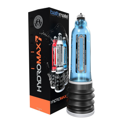 Гідро Bathmate Hydromax 7 Blue (X30), для члена довжиною від 12,5 до 18 см, діаметр до 5 см Гідро Bathmate Hydromax 7 Blue (X30), для члена довжиною від 12,5 до 18 см, діаметр до 5 см