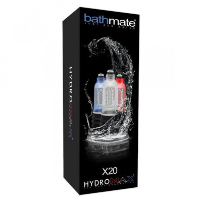 Гідропомпа Bathmate Hydromax 5 Blue (X20), для члена довжиною від 7,5 до 12,5 см, діаметр до 4,5 см Гідропомпа Bathmate Hydromax 5 Blue (X20), для члена довжиною від 7,5 до 12,5 см, діаметр до 4,5 см