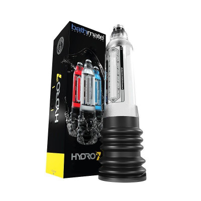 Гідропомпа Bathmate Hydro 7 Clear, для члена довижной от 12,5 до 18см, діаметр до 5см Гідропомпа Bathmate Hydro 7 Clear, для члена довижной от 12,5 до 18см, діаметр до 5см