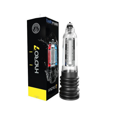 Гідропомпа Bathmate Hydro 7 Clear, для члена довижной от 12,5 до 18см, діаметр до 5см Гідропомпа Bathmate Hydro 7 Clear, для члена довижной от 12,5 до 18см, діаметр до 5см