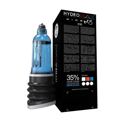 Гидропомпа Bathmate Hydromax 7 WideBoy Blue (X30) для члена длиной от 12,5 до 18см, диаметр до 5,5см Гидропомпа Bathmate Hydromax 7 WideBoy Blue (X30) для члена длиной от 12,5 до 18см, диаметр до 5,5см