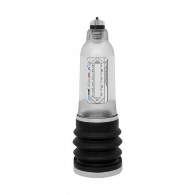 Гідропомпа Bathmate Hydromax 5 Clear (X20), для члена довжиною від 7,5 до 12,5 см, діаметр до 4,5 см