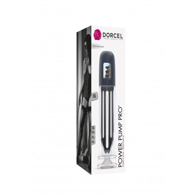 Вакуумна помпа Dorcel POWER PUMP PRO для члена довжиною до 20 см, діаметр до 5 см Вакуумна помпа Dorcel POWER PUMP PRO для члена довжиною до 20 см, діаметр до 5 см