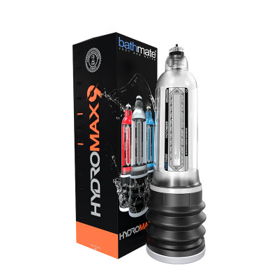 Гідропомпа Bathmate Hydromax 9 Clear (X40), для члена довжиною від 18 до 23см, діаметр до 5,5 см Гідропомпа Bathmate Hydromax 9 Clear (X40), для члена довжиною від 18 до 23см, діаметр до 5,5 см