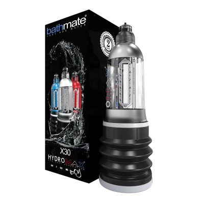 Гидропомпа Bathmate Hydromax 7 WideBoyClear (X30) для члена длиной от 12,5 до 18см, диаметр до 5,5см Гидропомпа Bathmate Hydromax 7 WideBoyClear (X30) для члена длиной от 12,5 до 18см, диаметр до 5,5см