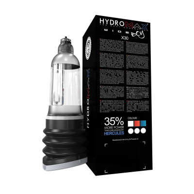 Гидропомпа Bathmate Hydromax 7 WideBoyClear (X30) для члена длиной от 12,5 до 18см, диаметр до 5,5см Гидропомпа Bathmate Hydromax 7 WideBoyClear (X30) для члена длиной от 12,5 до 18см, диаметр до 5,5см