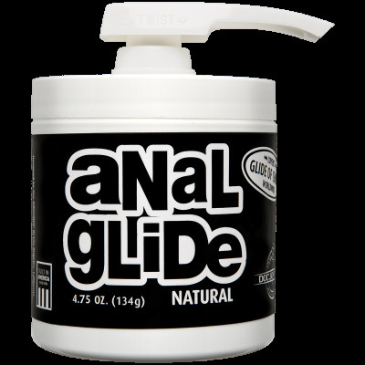 Анальна змазка на масляній основі Doc Johnson Anal Glide Natural (134 гр) тривале ковзання