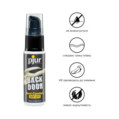 Розслаблювальний анальний гель pjur backdoor Serum 20 мл, створює плівку, висококонцентрований Розслаблювальний анальний гель pjur backdoor Serum 20 мл, створює плівку, висококонцентрований