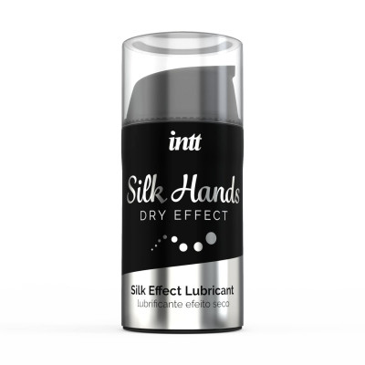 Ультра-густа силіконова змазка Intt Silk Hands (15 мл) з матовим ефектом, шовковистий ефект Ультра-густа силіконова змазка Intt Silk Hands (15 мл) з матовим ефектом, шовковистий ефект