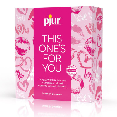 Набір лубриканів pjur Woman Selection - THIS ONE'S FOR YOU, 3 види змазки серії Woman Набір лубриканів pjur Woman Selection - THIS ONE'S FOR YOU, 3 види змазки серії Woman