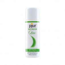 Лубрикант на водній основі pjur Woman Aloe 30 мл з екстрактом алое, зволожувальний, без парабенів