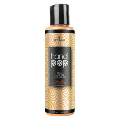 Вкусный гель для изысканных мануальных и оральных ласк Sensuva - Handipop Orange Creamsicle (125 мл)