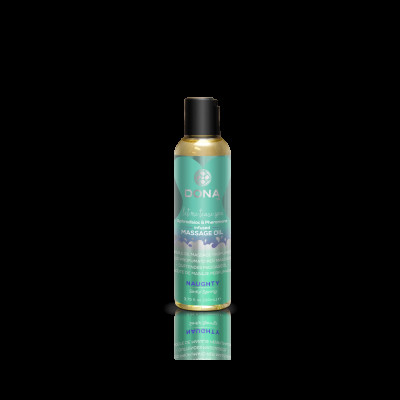 Масажна олія DONA Massage Oil NAUGHTY – SINFUL SPRING (110 мл) з феромонами та афродизіаками