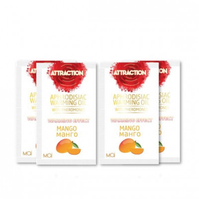 Пробник масажного масла з феромонами MAI PHEROMON MASSAGE OIL MANGO (10 мл)