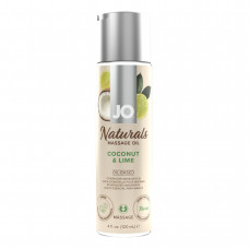 Масажна олія System JO - Naturals Massage Oil - Coconut & Lime (120 мл)