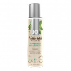 Масажна олія System JO - Naturals Massage Oil - Peppermint & Eucalyptus (120 мл)