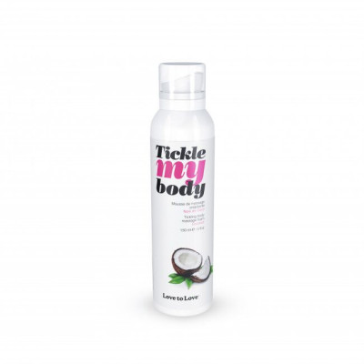 Масажна піна Love To Love TICKLE MY BODY COCONUT (150 мл) зволожуюча Масажна піна Love To Love TICKLE MY BODY COCONUT (150 мл) зволожуюча
