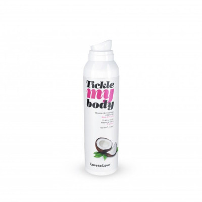 Масажна піна Love To Love TICKLE MY BODY COCONUT (150 мл) зволожуюча Масажна піна Love To Love TICKLE MY BODY COCONUT (150 мл) зволожуюча