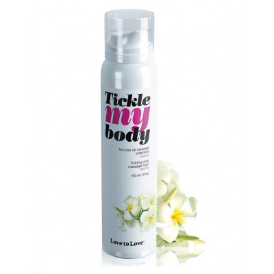 Масажна піна Love To Love TICKLE MY BODY Monoi (150 мл) зволожуюча