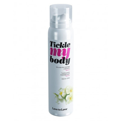 Масажна піна Love To Love TICKLE MY BODY Monoi (150 мл) зволожуюча Масажна піна Love To Love TICKLE MY BODY Monoi (150 мл) зволожуюча