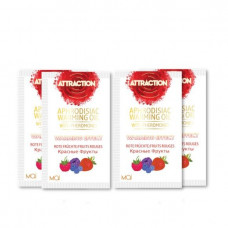 Пробник масажного масла з феромонами MAI PHEROMON MASSAGE OIL RED FRUITS (10 мл)