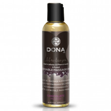 Масажна олія DONA Kissable Massage Oil Chocolate Mousse (110 мл) можна для оральних пестощів