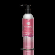 Масажний лосьйон DONA Flirty — Blushing Berry (235 мл) зволожувальний з афродизіаками та феромонами