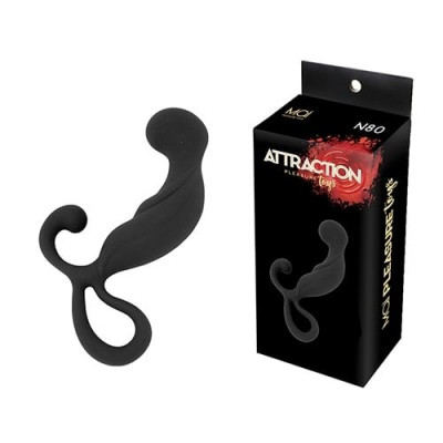 Масажер простати MAI Attraction Toys №80 Black, довжина 13,4 см, діаметр 3,2 см Масажер простати MAI Attraction Toys №80 Black, довжина 13,4 см, діаметр 3,2 см