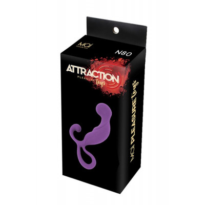 Масажери простати MAI Attraction Toys №80 Purple, довжина 13,4 см, діаметр 3,2 см Масажери простати MAI Attraction Toys №80 Purple, довжина 13,4 см, діаметр 3,2 см