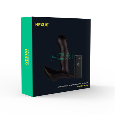 Масажер простати Nexus Beat з пульсуючою перлиною і вібрацією Масажер простати Nexus Beat з пульсуючою перлиною і вібрацією