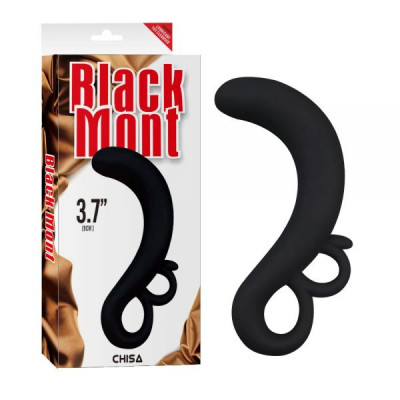 CH02884 Массажер простаты 3.7 Black Mont Two-Finger G-Spot Plug Chisa