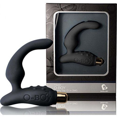 Массажер простаты O-BOY 7 Black Vibrator