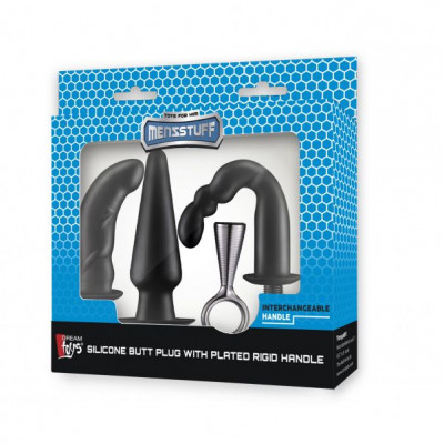 Мужской набор для простаты MENZSTUFF PROSTATE & BUTT PLUG SET