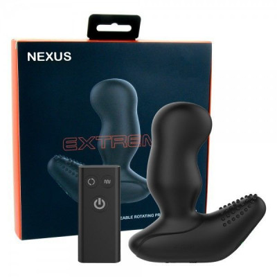 Масажер простати Nexus Revo Extreme з голівкою, яка обертається і пультом ДК Масажер простати Nexus Revo Extreme з голівкою, яка обертається і пультом ДК