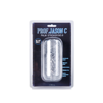 CH38300 Мастурбатор гель Chisa Prof.Jason C Palm Stroker No.6 Clear