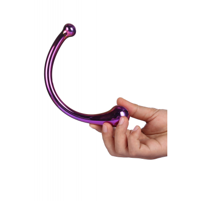 DT21835 Изогнутый стеклянный фаллоимитатор Dream Toys GLAMOUR GLASS CURVED WAND DT21835 Изогнутый стеклянный фаллоимитатор Dream Toys GLAMOUR GLASS CURVED WAND