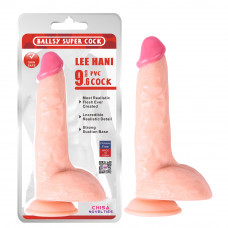 Фаллоимитатор на присоске Chisa Ballsy super cock Lee Hani 9.6