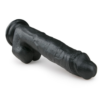 Фаллоимитатор EasyToys Realistic Dildo - 26,5cm ЧЕРНЫЙ