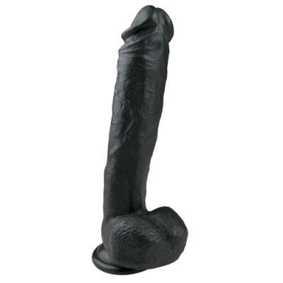 Фаллоимитатор EasyToys Realistic Dildo - 26,5cm ЧЕРНЫЙ