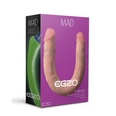 Двухсторонниий фаллоимитатор EGZO Ciberskin