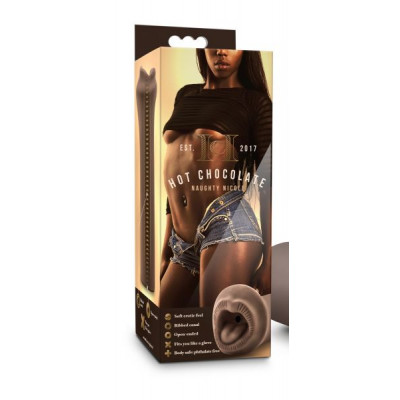 Мастурбатор ротик HOT CHOCOLATE NAUGHTY NICOLE CHOCOLATE